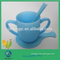 2015 Zhejiang PLA Plastic Cup with Cup Mat
